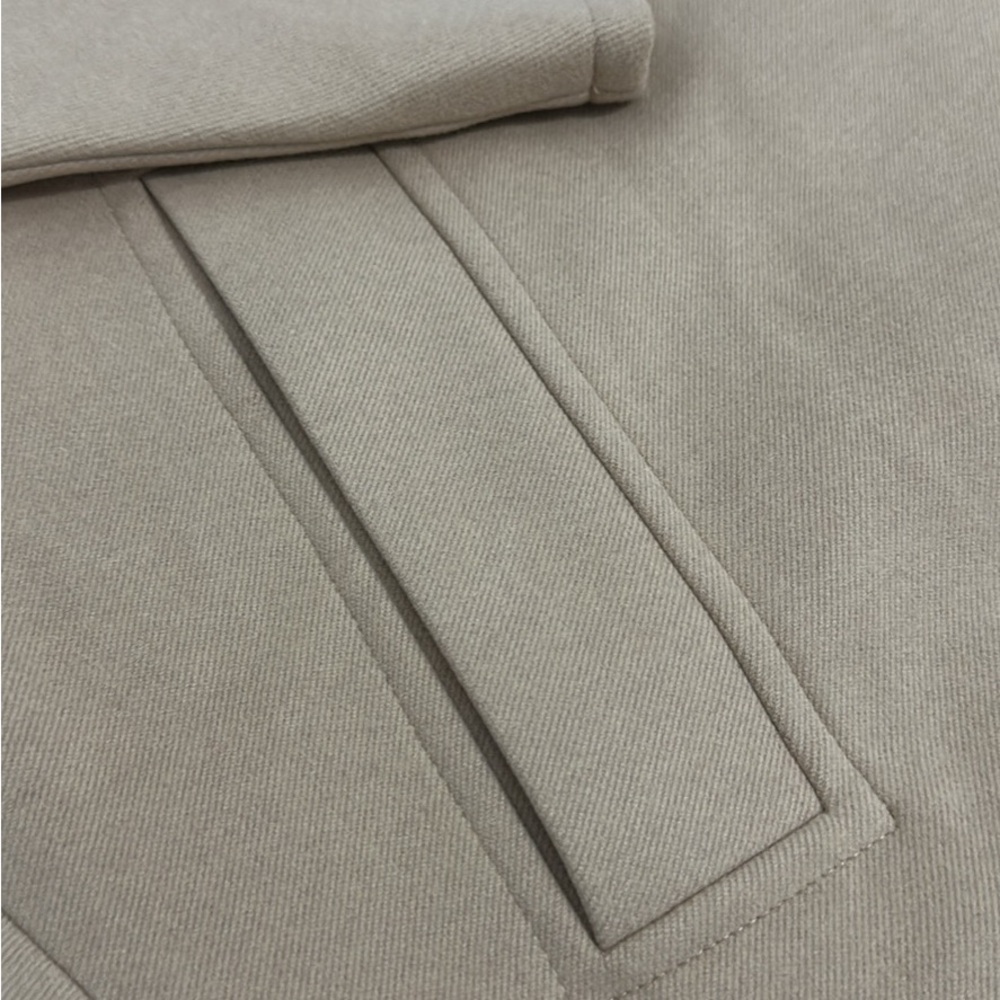 COMMENSE Solid Oversized Pocket Button Coat NWT - image 5